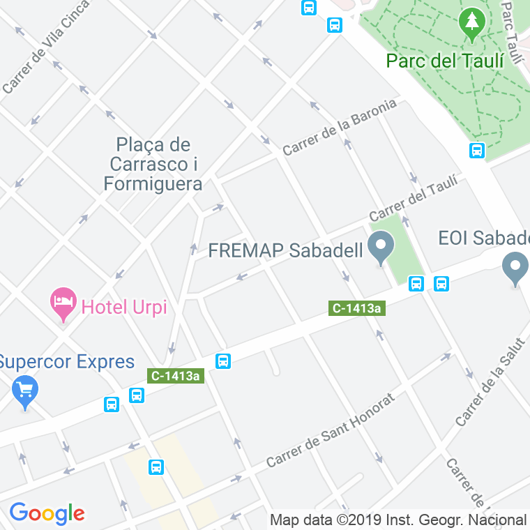 Código Postal calle Fra Batlle en Sabadell