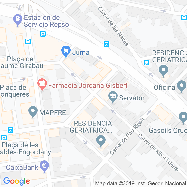 Código Postal calle Josep Aparici en Sabadell