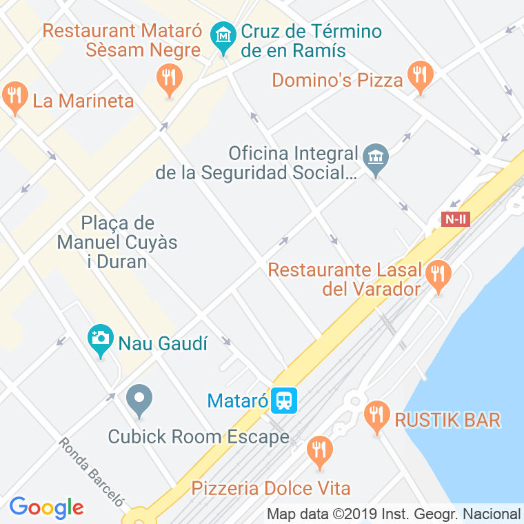 Código Postal calle Lepanto en Mataró