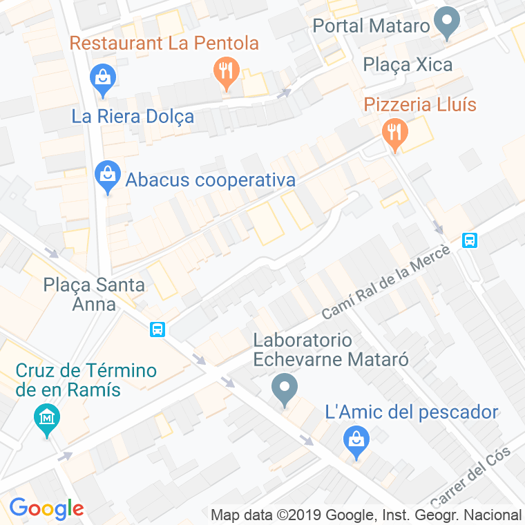 Código Postal calle Muralla D'en Titus en Mataró