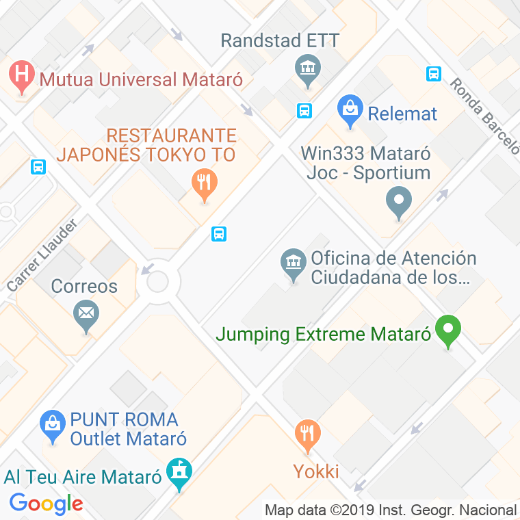 Código Postal calle Francisco Tomas Y Valiente, plaça en Mataró