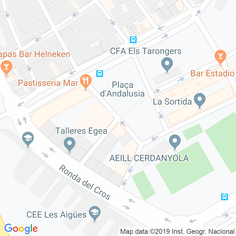 Código Postal calle Atenes en Mataró