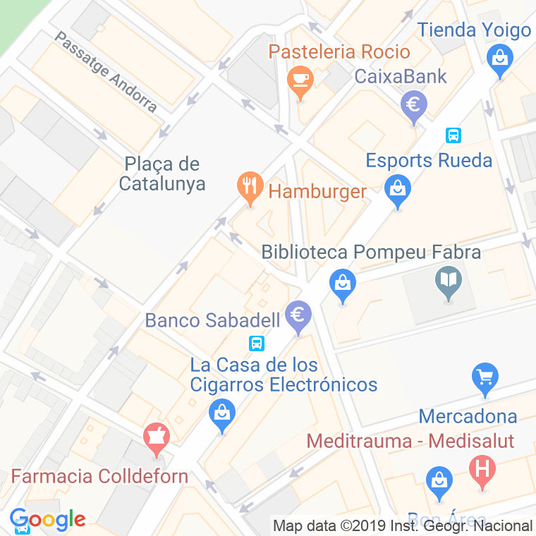 Código Postal calle Bialet Masse en Mataró