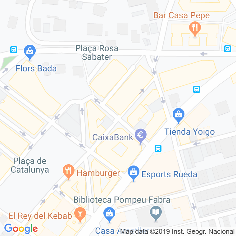 Código Postal calle Joaquim Capell en Mataró