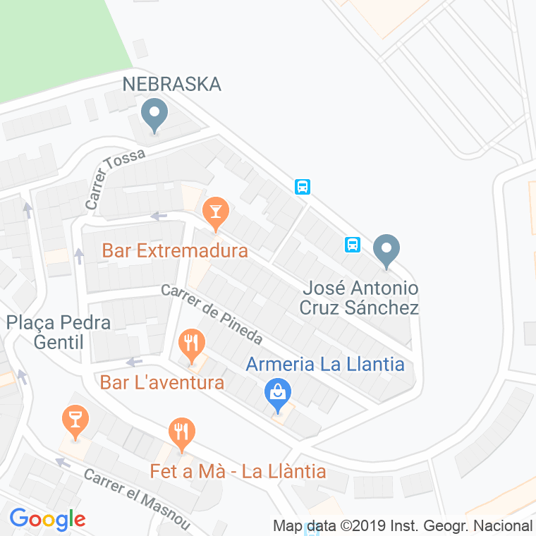Código Postal calle Malgrat en Mataró