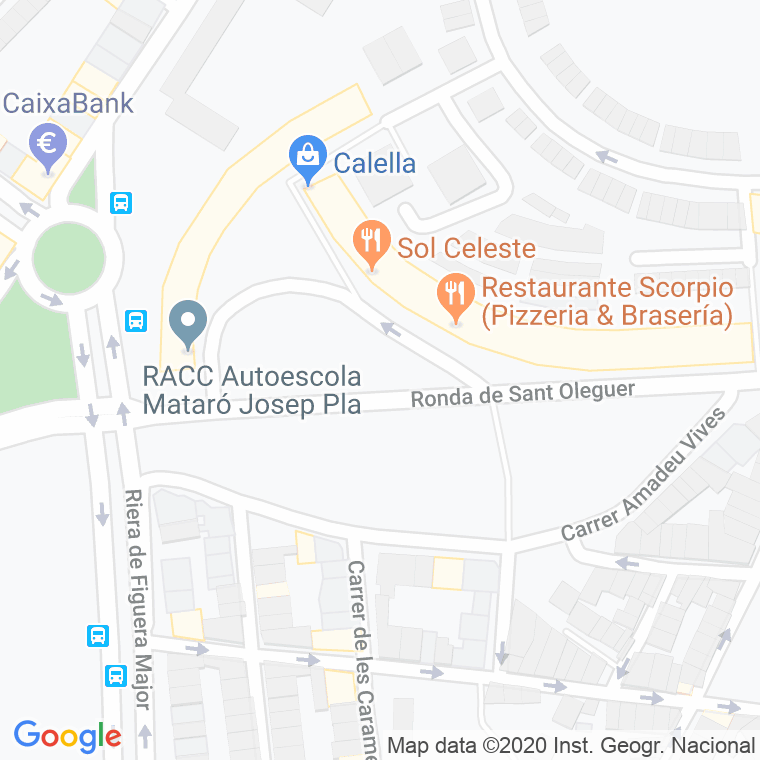 Código Postal calle Font, De La en Mataró