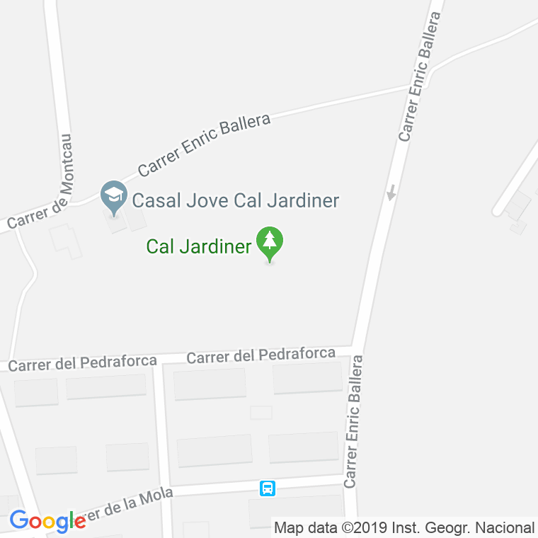 Código Postal calle Cal Jardiner, masia en Granollers