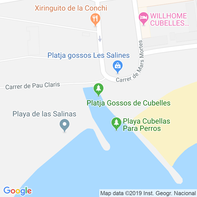 Código Postal de Parc De Cubelles en Barcelona