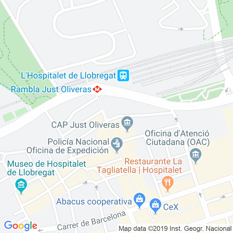 Código Postal calle Bruc en Hospitalet de Llobregat,l'