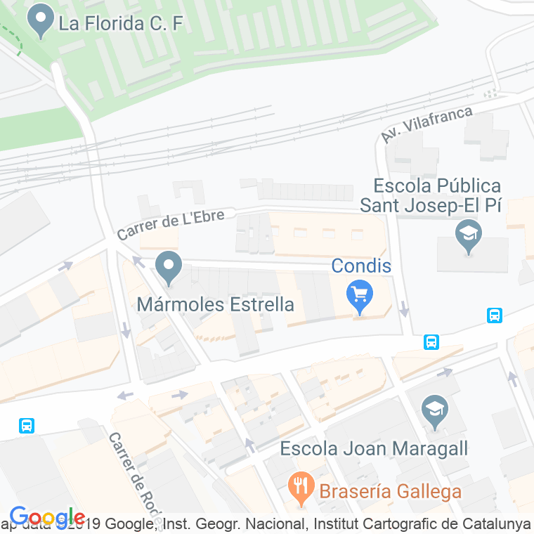 Código Postal calle Juan De Toledo en Hospitalet de Llobregat,l'