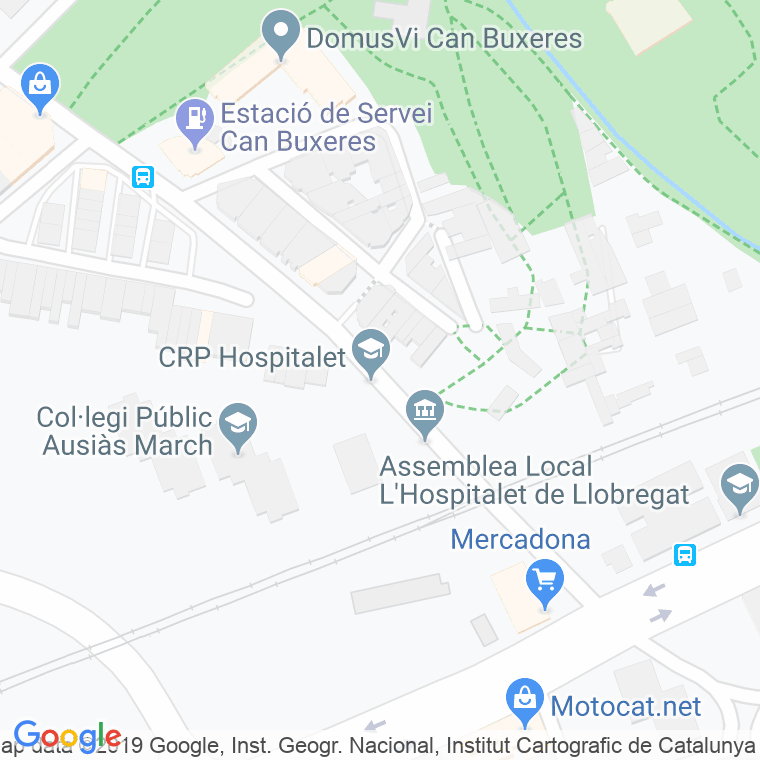 Código Postal calle Miquel Peiro I Victori   (Impares Del 49 Al Final)  (Pares Del 70 Al Final) en Hospitalet de Llobregat,l'
