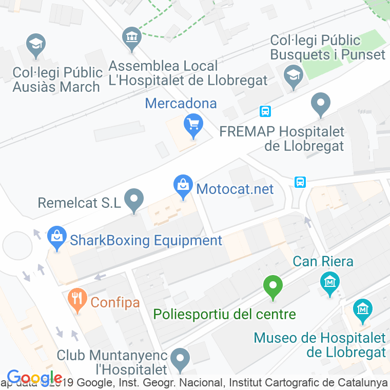 Código Postal calle Pare Marchena en Hospitalet de Llobregat,l'