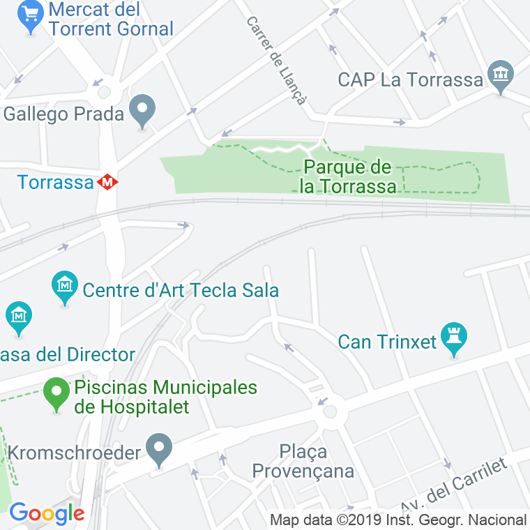 Código Postal calle Gloria en Hospitalet de Llobregat,l'