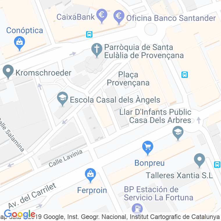 Código Postal calle Guilera, pasaje en Hospitalet de Llobregat,l'