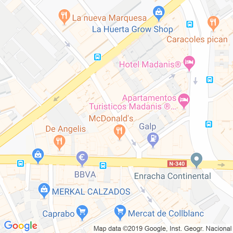 Código Postal calle Francesc Layret en Hospitalet de Llobregat,l'