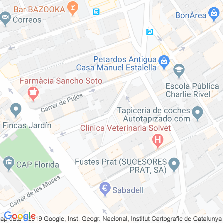 Código Postal calle Mistral en Hospitalet de Llobregat,l'