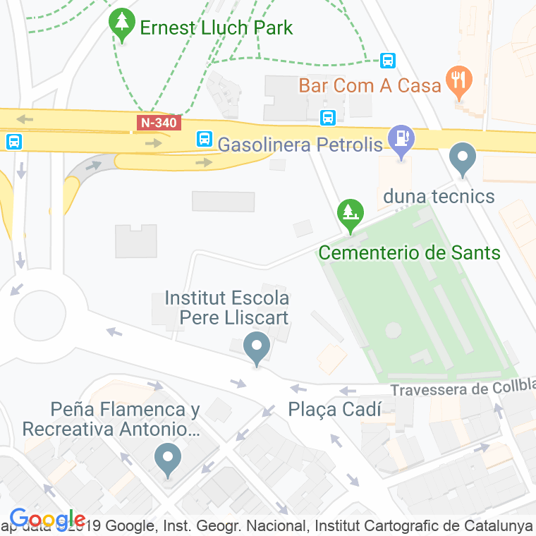 Código Postal calle Terra Alta en Hospitalet de Llobregat,l'