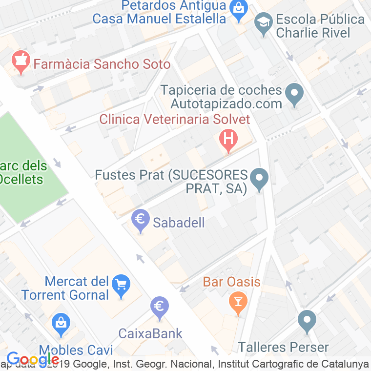 Código Postal calle Torns en Hospitalet de Llobregat,l'