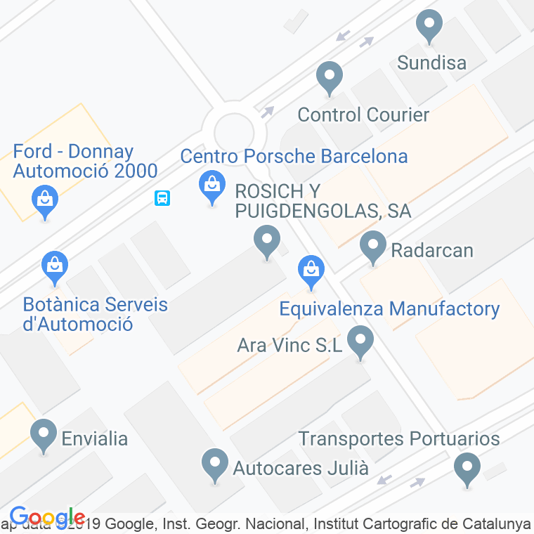 Código Postal calle Industria en Hospitalet de Llobregat,l'