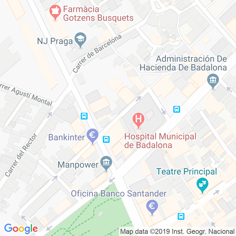 Código Postal calle Gaieta Soler en Badalona
