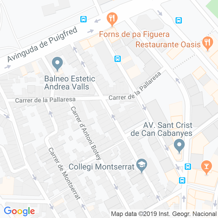 Código Postal calle Carles I en Badalona