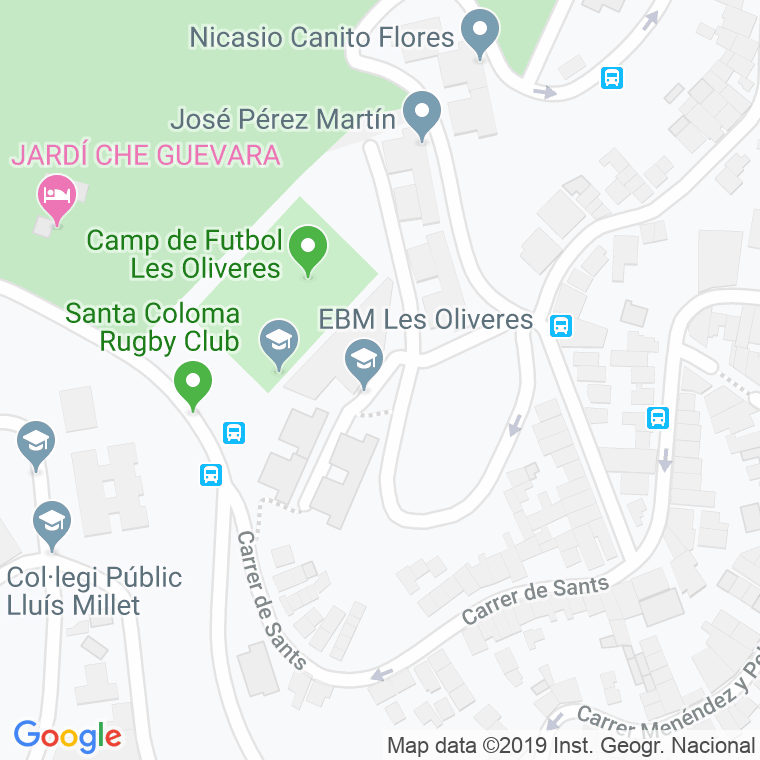 Código Postal calle Tarragona en Santa Coloma de Gramanet