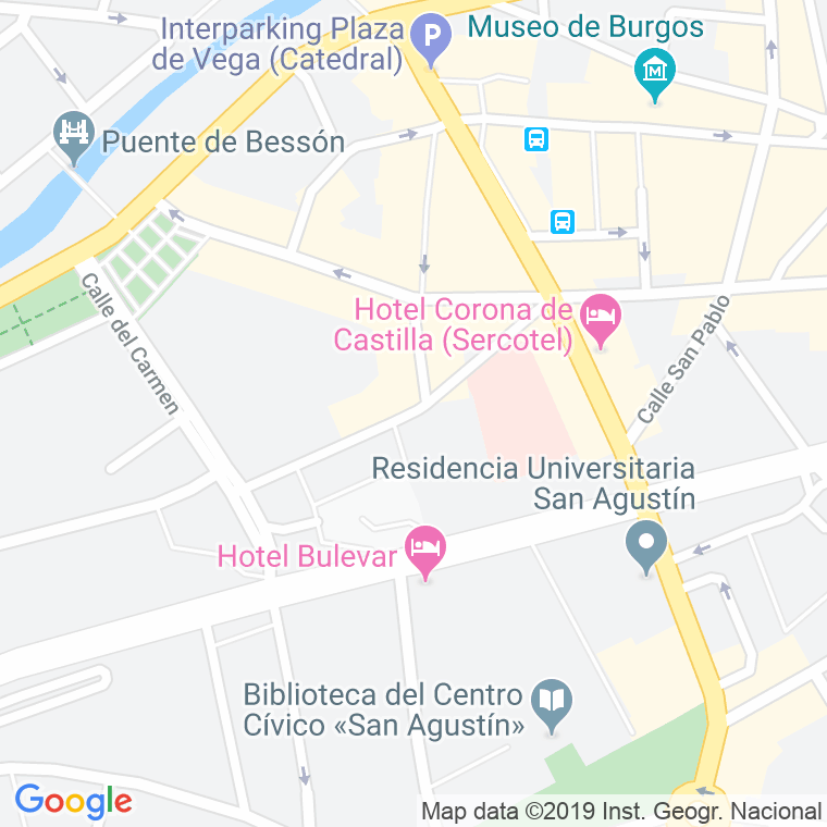 Código Postal calle Barrio Gimeno en Burgos