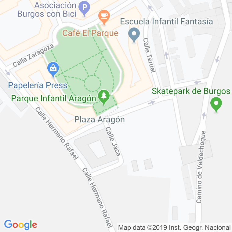 Código Postal calle Huesca en Burgos