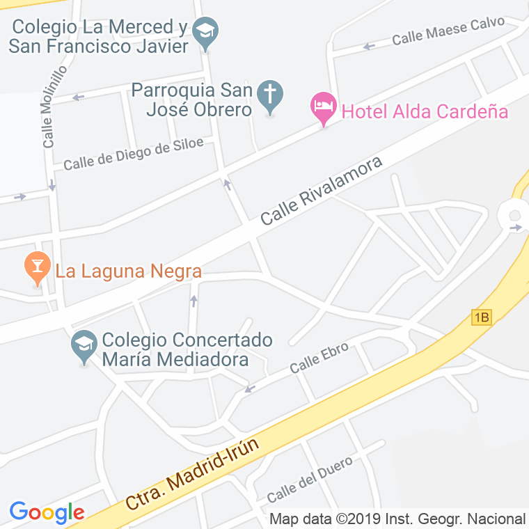 Código Postal calle Ines De Suarez en Burgos