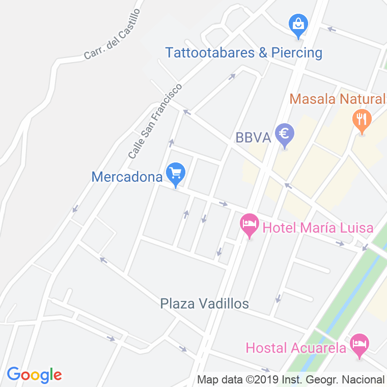 Código Postal calle Conde Lozano en Burgos