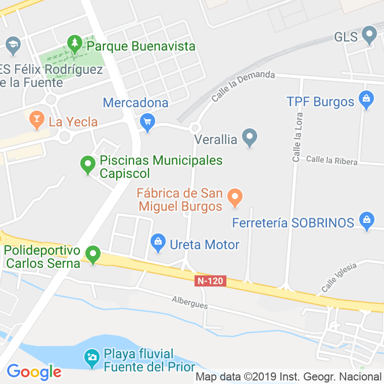 Código Postal calle Demanda, La en Burgos