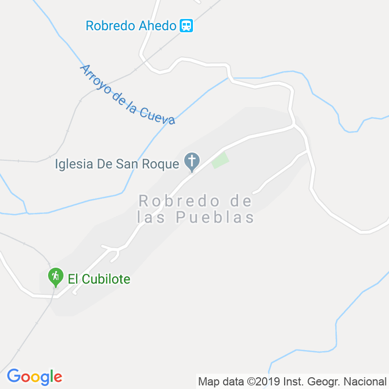 Código Postal de Robredo De Las Pueblas en Burgos