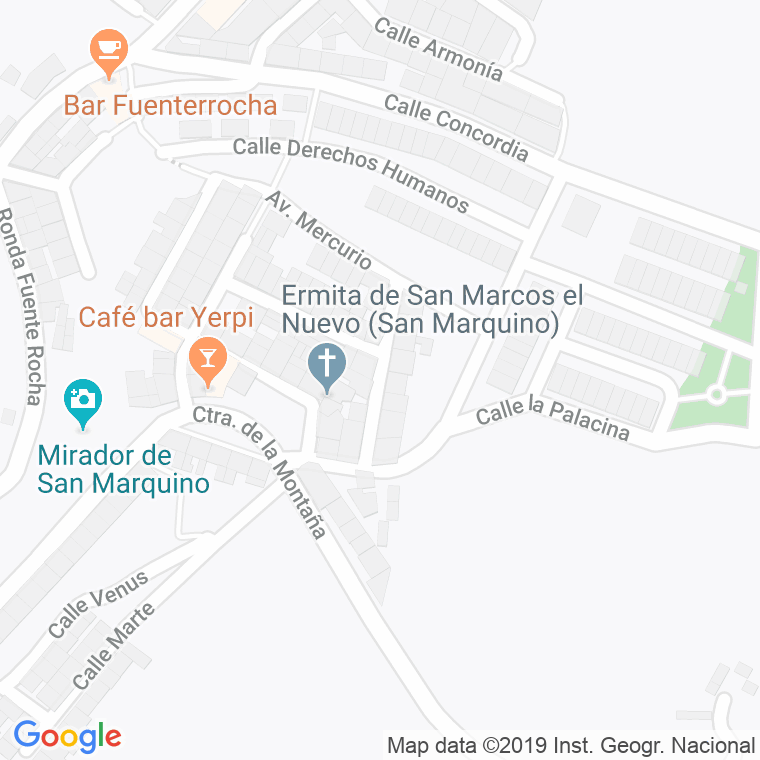 Código Postal calle Jupiter, travesia en Cáceres
