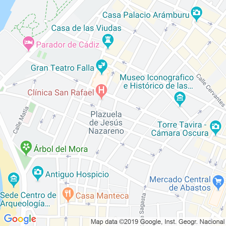 Código Postal calle Solano   (Impares Del 13 Al Final)  (Pares Del 14 Al Final) en Cádiz