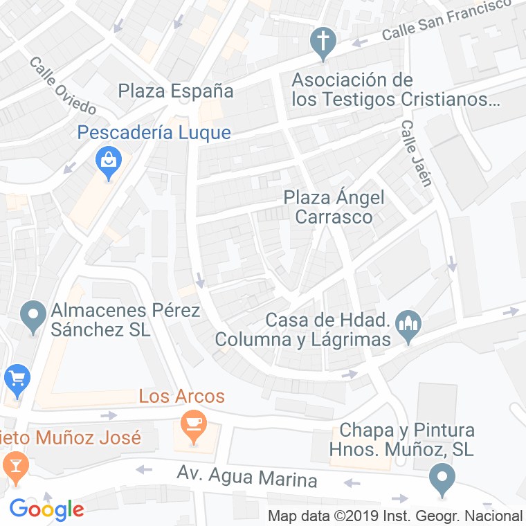 Código Postal calle Ciudad Real en Algeciras