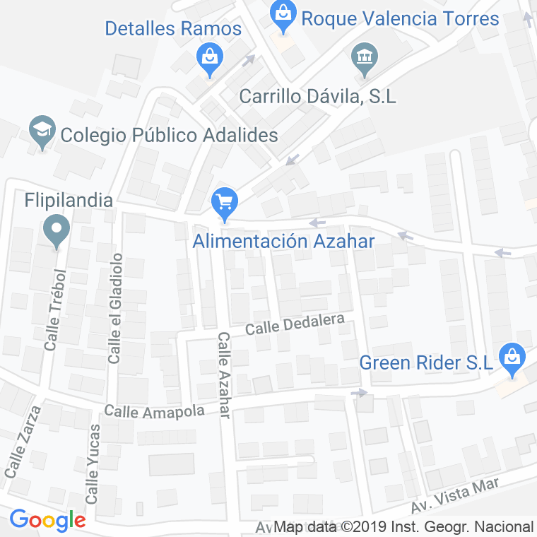 Código Postal calle Gardenia en Algeciras