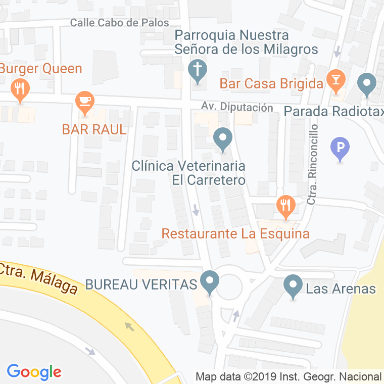 Código Postal calle Cabo Blanco en Algeciras
