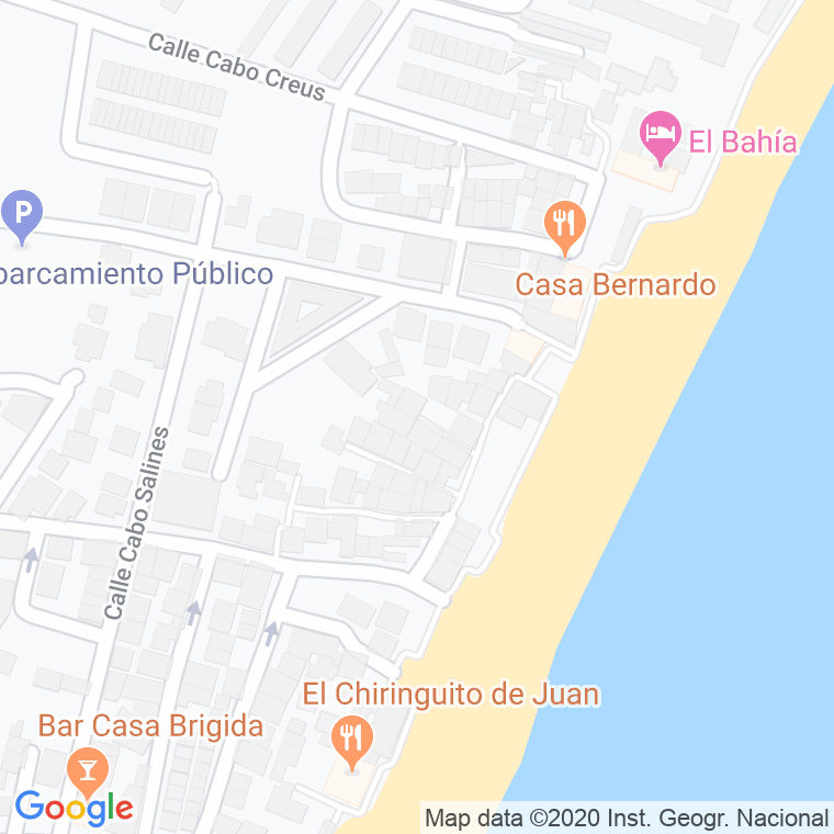 Código Postal calle Cabo Villano en Algeciras