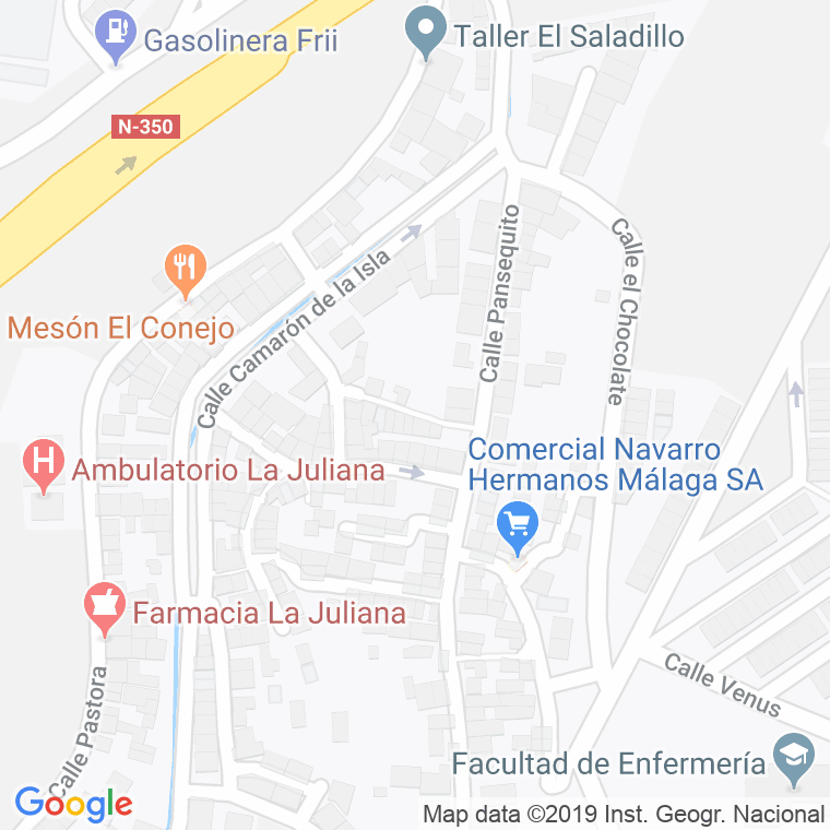 Código Postal calle Corruco, El en Algeciras