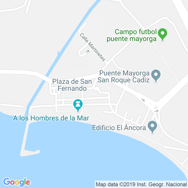 Código Postal de Puente Mayorga en Cádiz