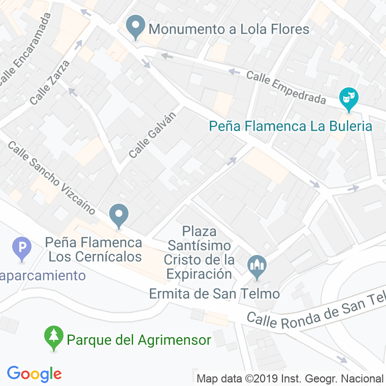 Código Postal calle Martin Fernandez en Jerez de la Frontera