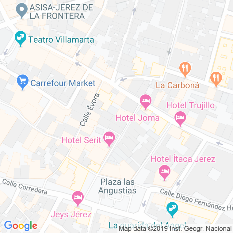 Código Postal calle Imagen en Jerez de la Frontera