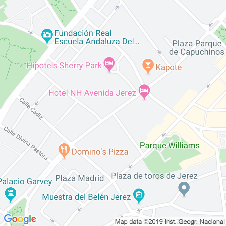 Código Postal calle Manuel De La Quintana en Jerez de la Frontera