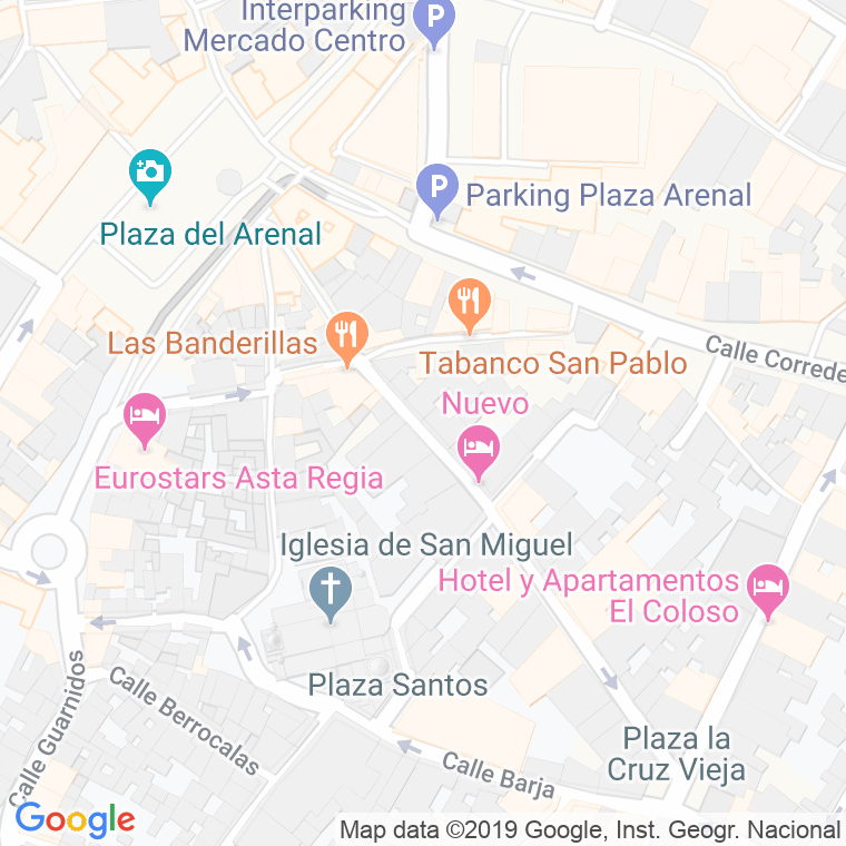 Código Postal calle Caballero en Jerez de la Frontera