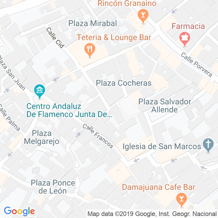 Código Postal calle Carne en Jerez de la Frontera