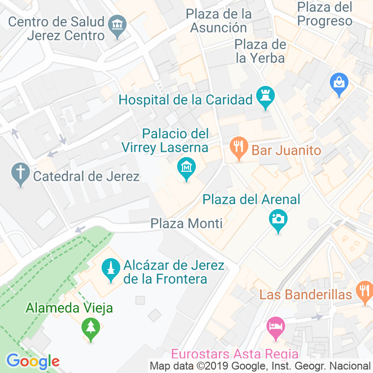 Código Postal calle Conde De Los Andes en Jerez de la Frontera