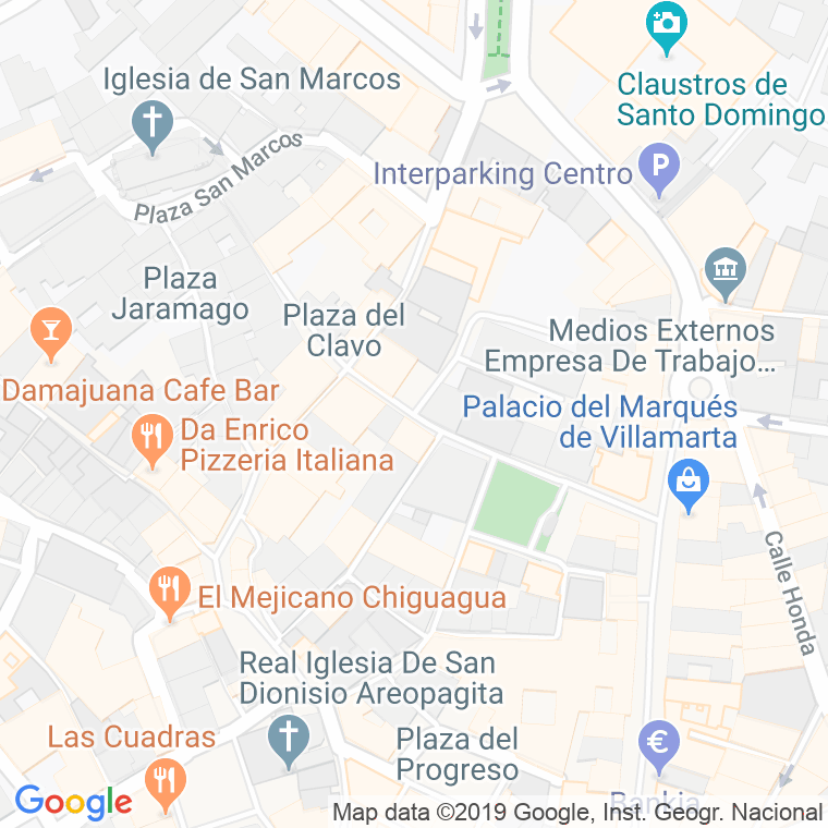 Código Postal calle Eguilaz en Jerez de la Frontera