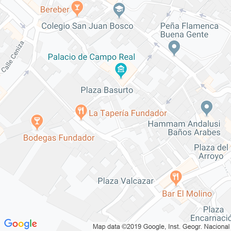 Código Postal calle Flores en Jerez de la Frontera