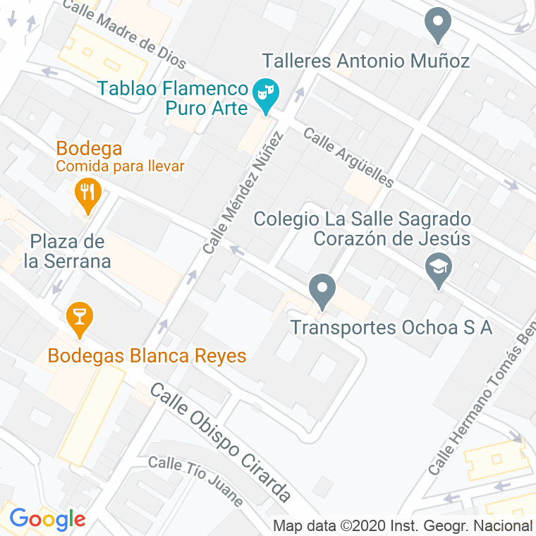 Código Postal calle Ignacio Soto Domecq en Jerez de la Frontera