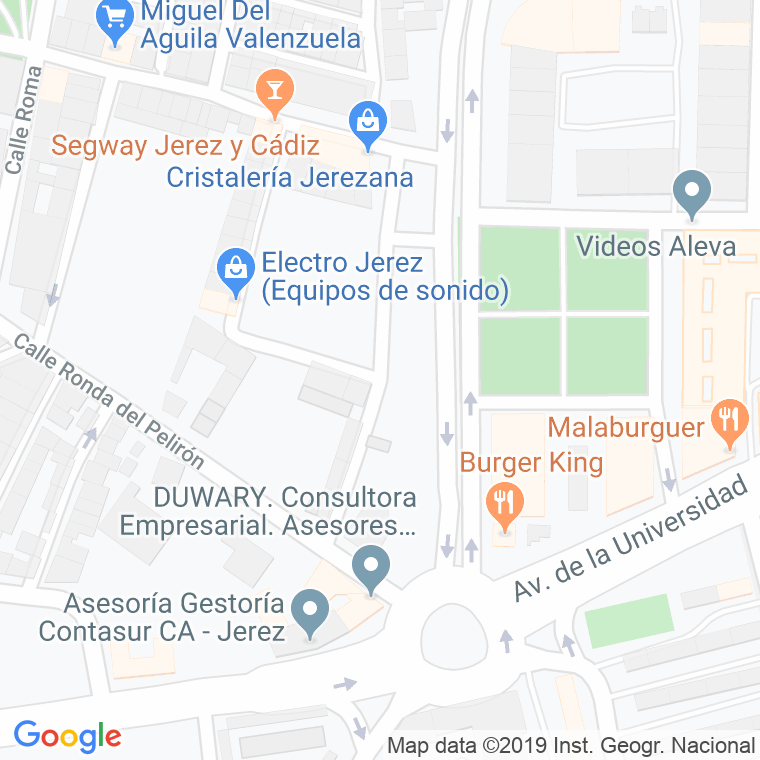 Código Postal calle Batalla De Higueruela en Jerez de la Frontera